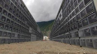 Inside a modern Bitcoin mining farm