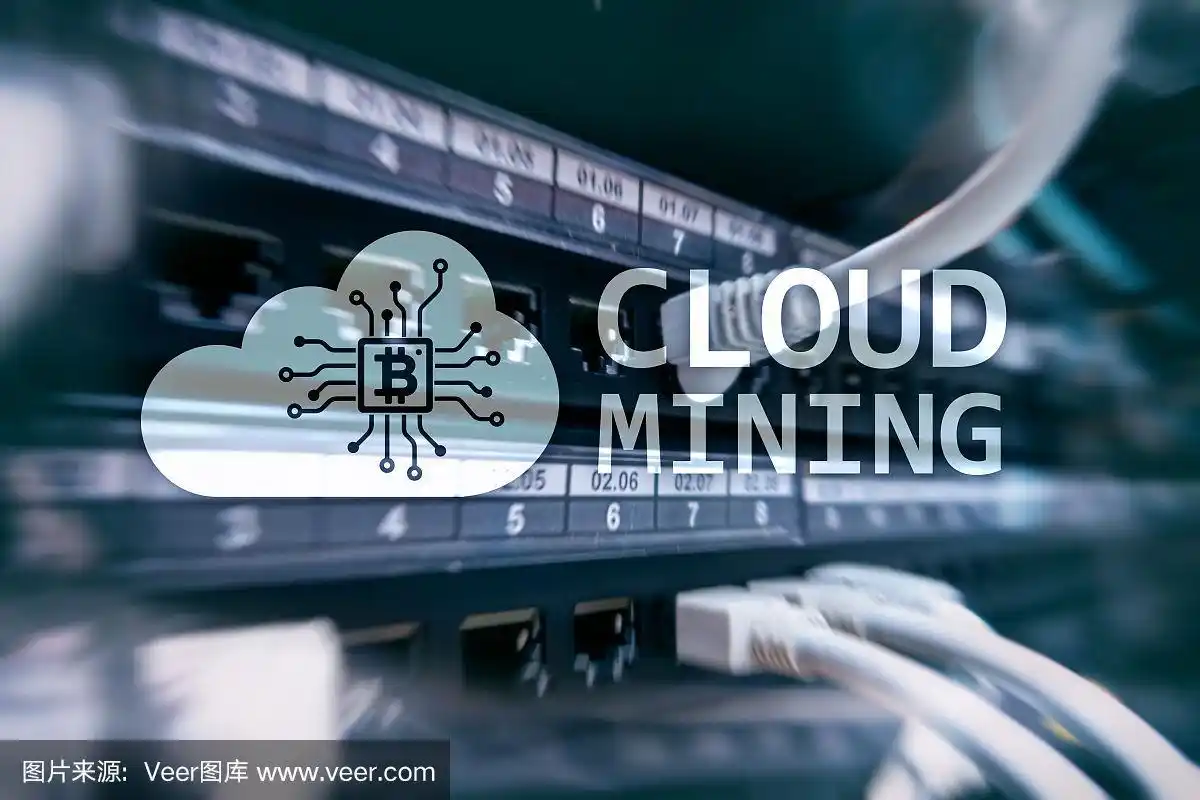 High-performance Bitcoin mining rig setup in a data center